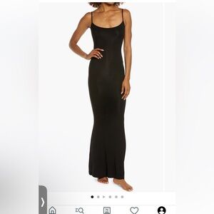 Skims soft lounge long slip dress